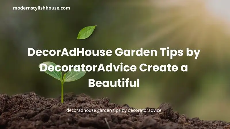 decoradhouse garden tips by decoratoradvice